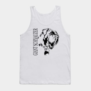 Giant Schnauzer dog Portrait Tank Top